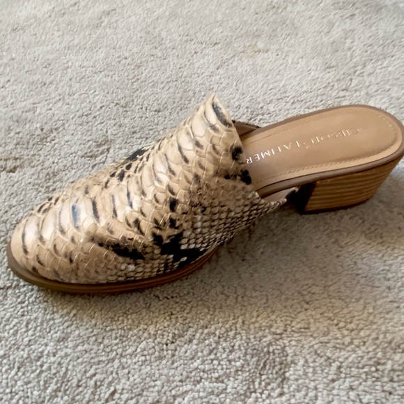 Gibson Latimer snake slip on mules - Picture 4 of 6